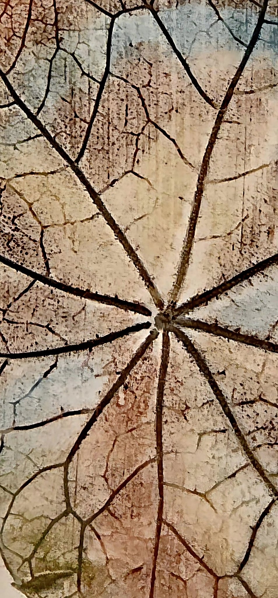 Carreaux en Céramique Feuillage d'Automne Artisanat d'Art Fait Main 10x10 cm - asceramique