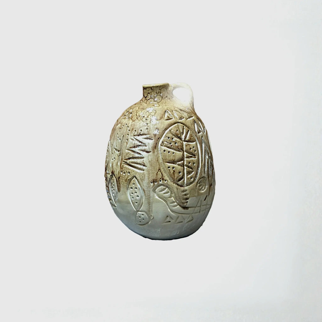 Cruche en Céramique d'Art "Terre & Symboles" - asceramique