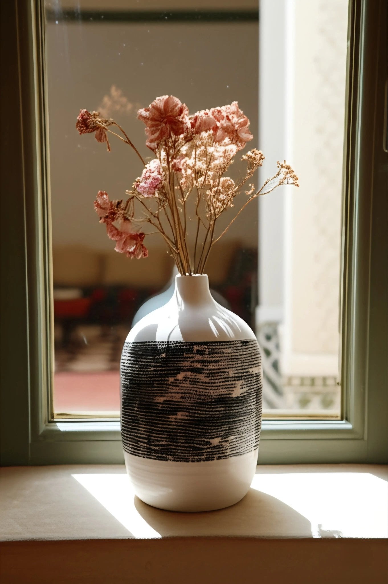 Gourde et Vase Écorce en Céramique – Vase Artisanal Bicolore. - asceramique