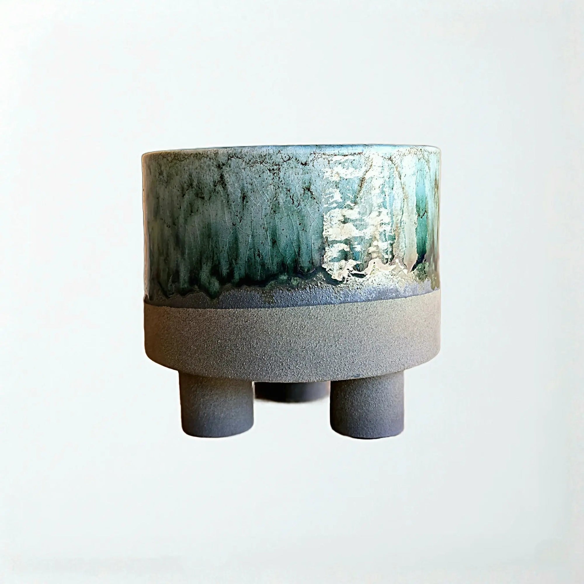 Pot en céramique "Oasis de Tamegroute" - Design moderne et épuré - asceramique
