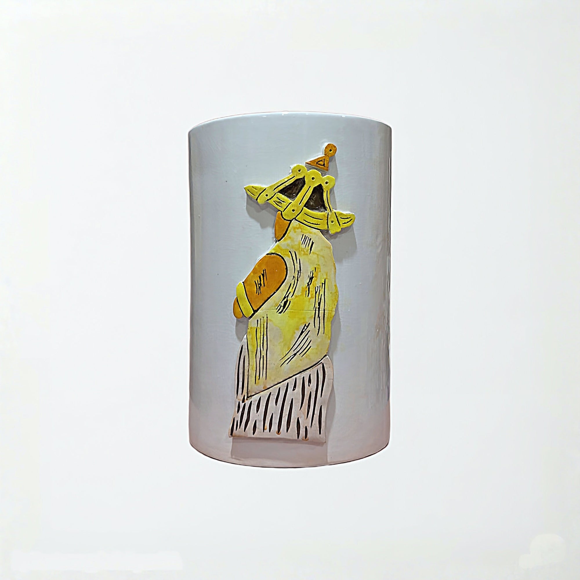 Pot & Vase Céramique Jeblia - Hommage à la Femme du Nord Marocain - Création d'Artiste - asceramique