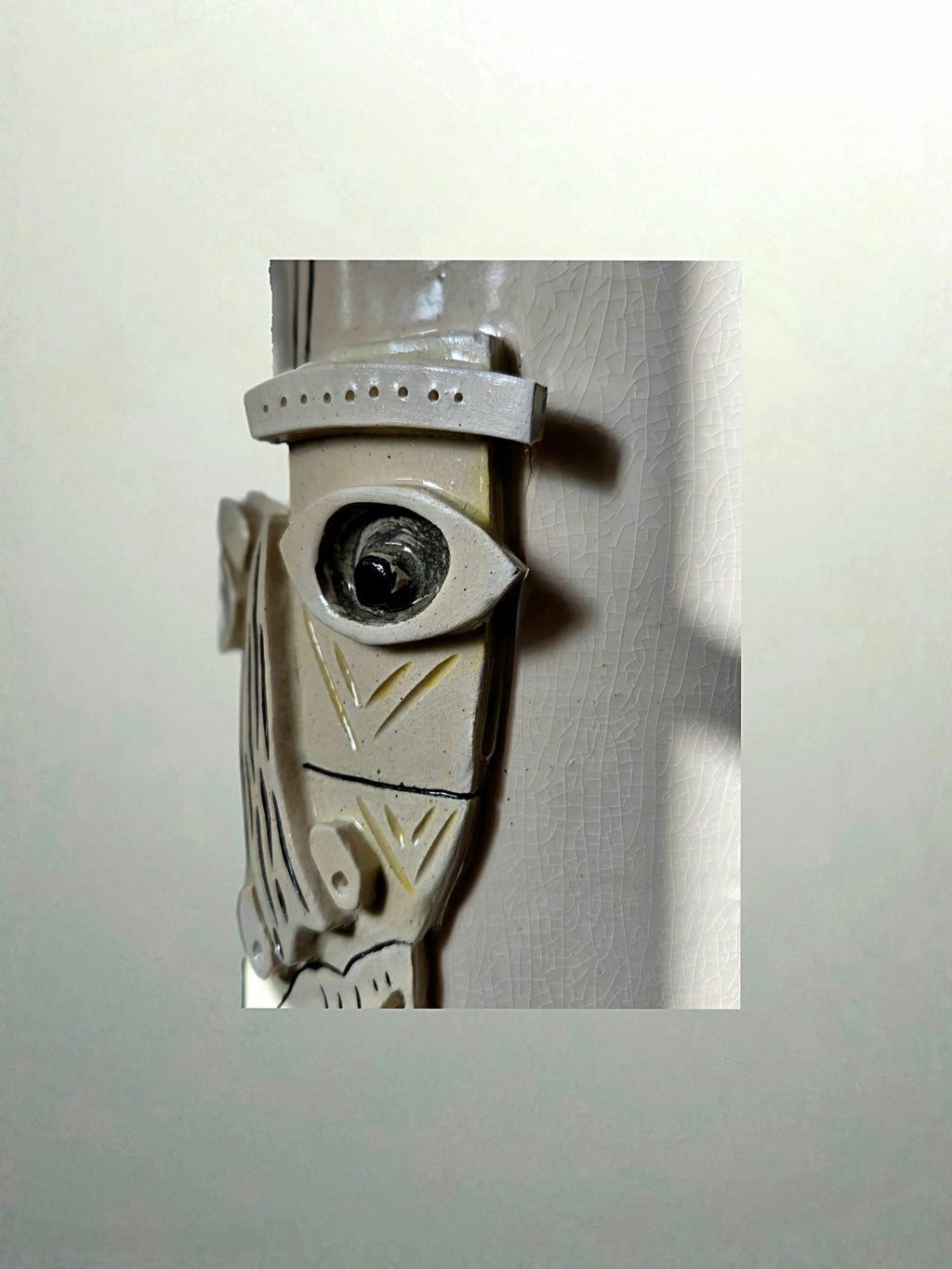 Pot & Vase Unique Visage Africain - Pièce Maîtresse Déco Maison - asceramique