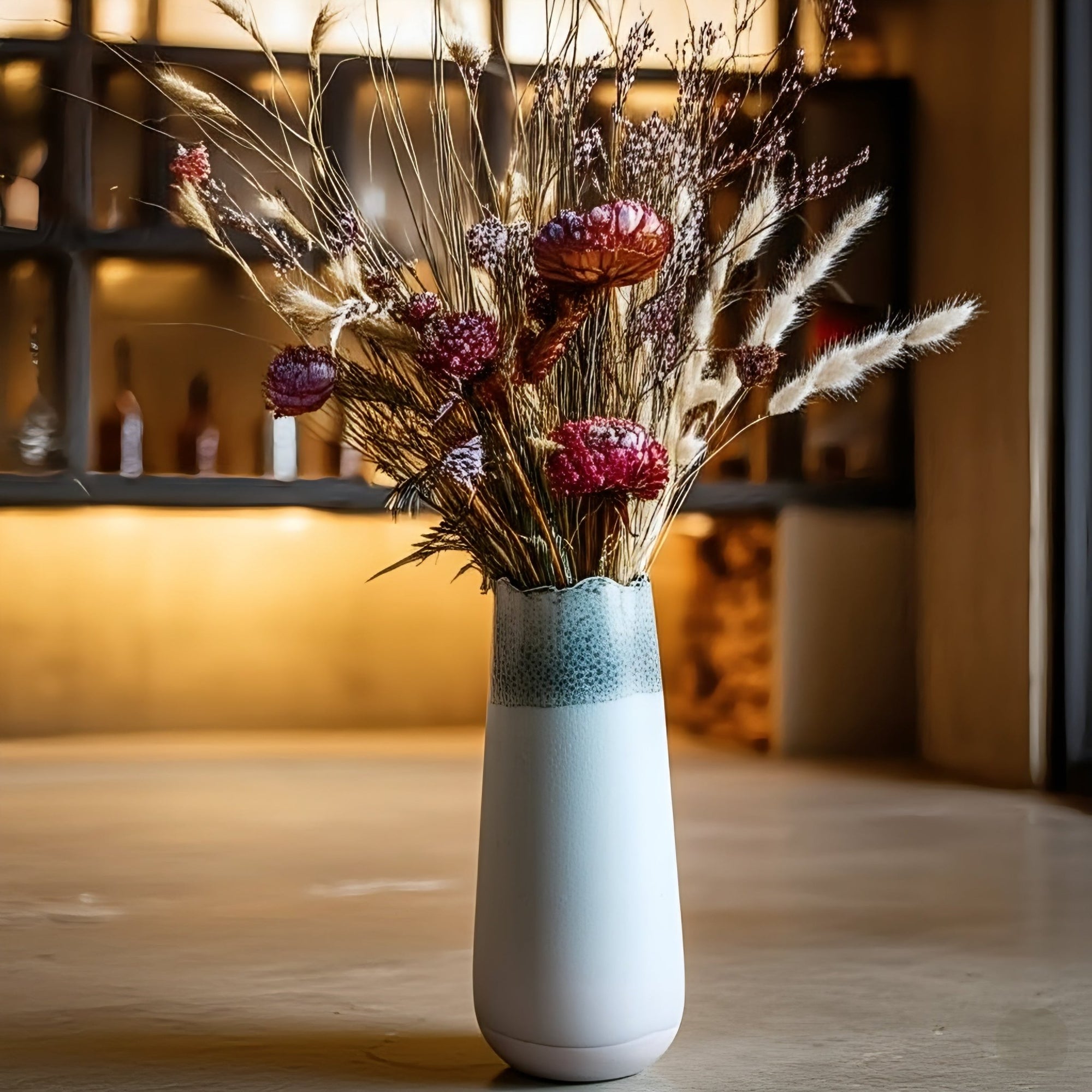 Vase Céramique Galet Décoration Moderne & Épurée Fait Main - asceramique