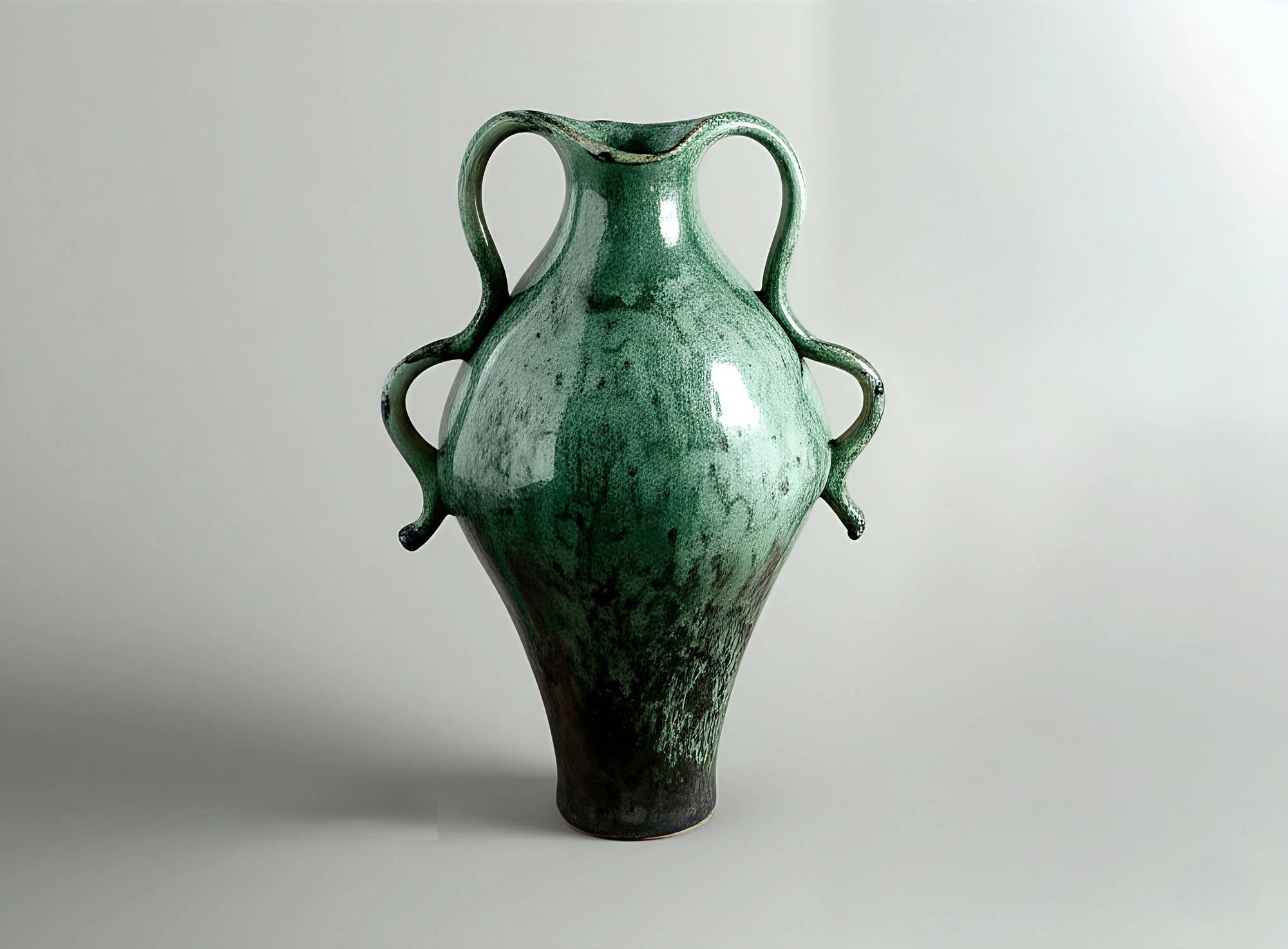 Vase Écho Design avec Anses - Idéal pour Décoration Bohème Chic - asceramique