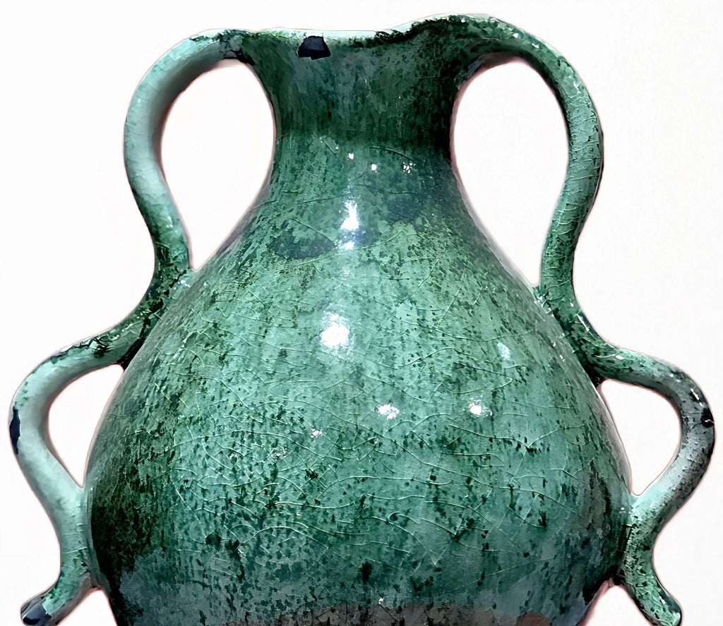 Vase Écho Design avec Anses - Idéal pour Décoration Bohème Chic - asceramique
